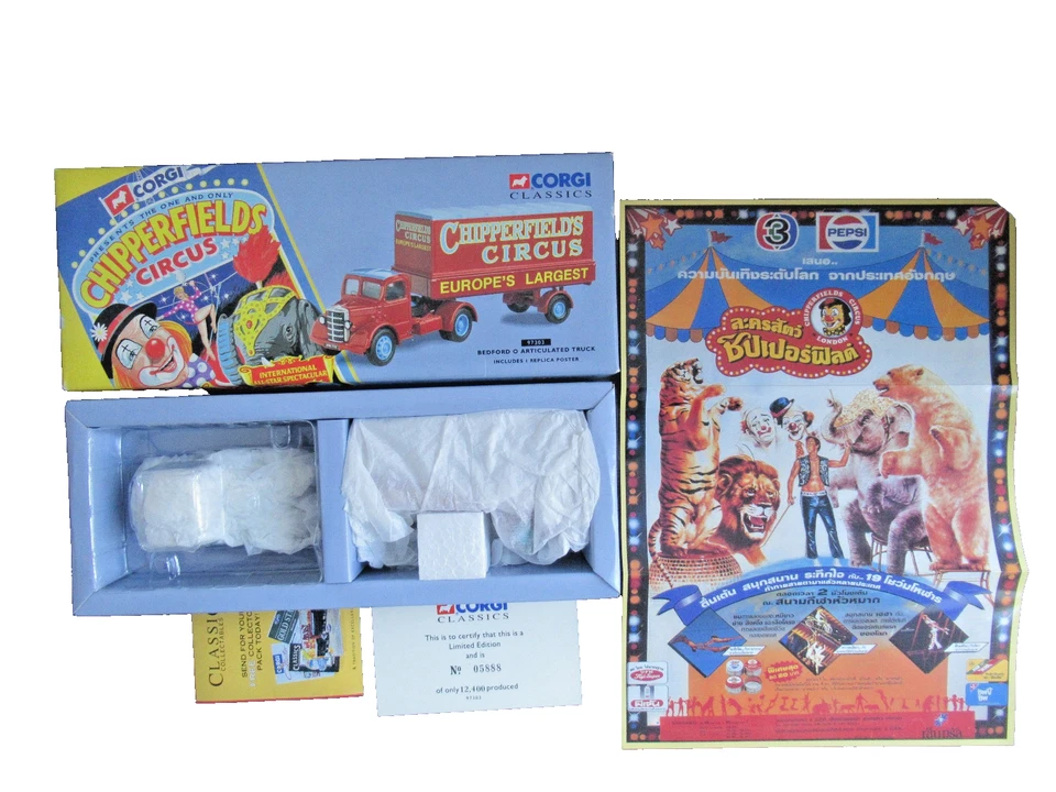 Corgi Classic 1:50 Chipperfield Circus   97303 Bedford O Articulated Truck  #4 - Bild 1 von 1