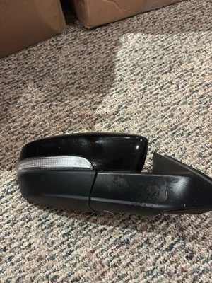 Espejo retrovisor de puerta gris lado derecho pasajero eléctrico 2013-15 VOLKSWAGEN PASSAT OEM negro Foto 1 de 4