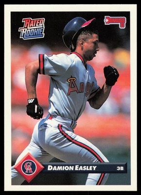 1993 Donruss 457 Damion Easley California Angels - Image 1 of 2