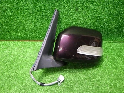 JDM Daihatsu Tanto Custom L350S L360S Left Door Mirror Purple 8P Used - image 1 of 4