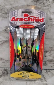 Arachnid Soft Tip Darts 500 Advanced Series 16 Gram Weight / Set Of 3 Darts - Picture 1 of 5