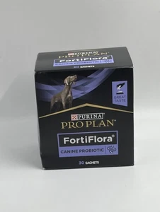 PRO PLAN Veterinary Diet FortiFlora Dog Supplement 30x1g Sachets Exp 08/2026 4K - Picture 1 of 1