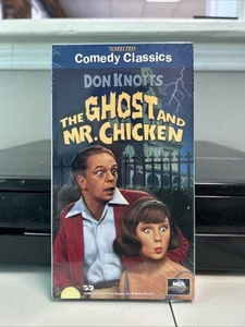 The Ghost And Mr Chicken VHS Don Knott's MCA Universal 1996 Sealed Watermarks - Picture 1 of 4