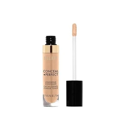 Milani Conceal + Perfect Long Wear Cream, Liquid Concealer (Light Natural, 5 ml) - Image 1 of 4