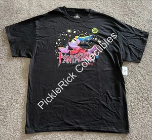 Disney Parks Shirt 2025 Fantasmic Sorcerer Mickey Adult Black Large - Picture 1 of 3