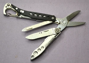 OEM Leatherman Style CS schwarz Edelstahl Multi-Tool USA eingestellt --- Top Zustand - Bild 1 von 13