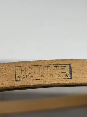Vintage Wood Embroidery Hoop 6" Gibbs Hold Tite Spring Tension Non Felt USA - Image 1 of 4