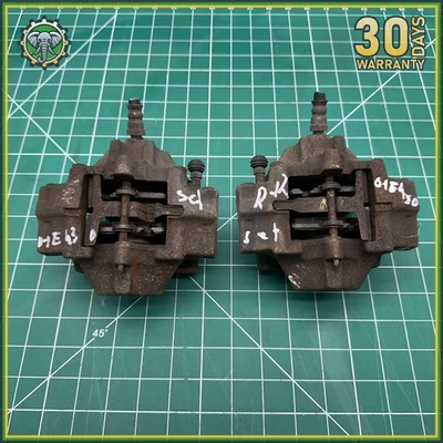 96-02 MERCEDES-BENZ W210 E320 E430 JUEGO DE PARES DE PINZAS DE FRENO TRASERAS IZQUIERDA Y DERECHA OEM Foto 1 de 4