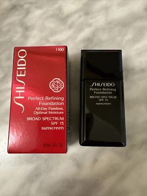 Base refinadora Shiseido Perfect (I100) marfil muy profundo 1,0 OZ (30 ml) 10784 Foto 1 de 2