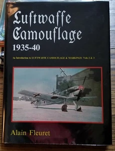 Luftwaffe Camouflage 1935 - 40 Eine Einführung Alain Fleuret Camo & Markierungen - Bild 1 von 5