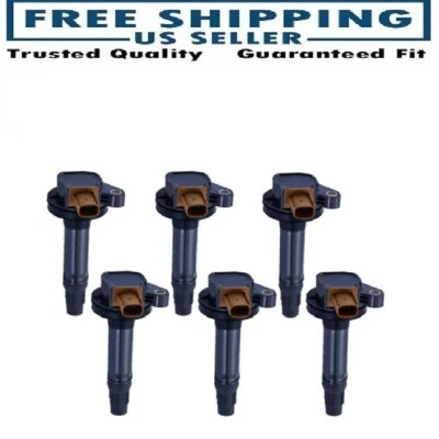 Juego de 6 bobinas de encendido de alta resistencia para Ford Police Interceptor 2015-2017 utilitario Foto 1 de 4