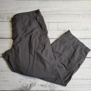 North Face Cargo Pants Mens Large Short 36x27 Grey Lightweight Outpoor Hiking 73 - Picture 1 of 7