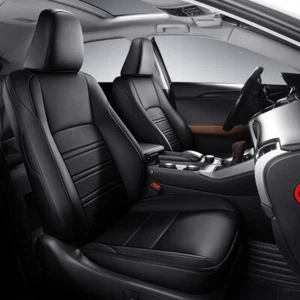 FOR 2016-2024 MAZDA CX-3 MOTOPTES CUSTOM CAR SEAT COVER FULL SET DURABLE LEATHER - Picture 1 of 34