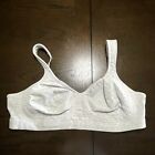 Playtex Wirefree Bra 40B 18 Hour 474C Cotton Stretch Ultimate Lift Support Gray