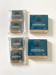 6-Pack UNDERBRUSH REMINERALIZING GUM Mastic Mint Sugar Free 18 piece x 6 = 108pc - Imagen 1 de 6