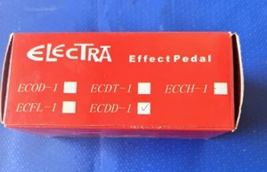 NEW  Electra Guitar Effect Pedal ECDD-1 - Picture 1 of 6