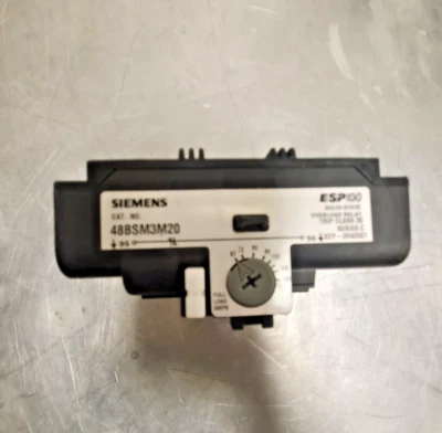 48BSM3M20 SIEMENS-FURNAS CONTROLS OVERLOAD RELAYS & ACCESSORIES - Image 1 of 4