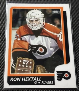 RON HEXTALL FLYERS PENGUINS PRE-ROOKIE ACEO ART CARD MY ORIGINAL DESIGN - Picture 1 of 1