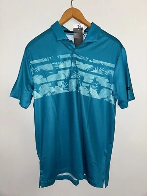 SLIGO HOMBRE WALLY POLO TALLA MEDIANA AZUL PAVO REAL NUEVO CON ETIQUETAS $80 Foto 1 de 4