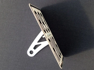 APRILIA SR50 Roller Tuning Kennzeichenhalter seitlich R LC SR 50 Factory POLIERT - Bild 1 von 4