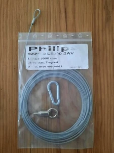 Philips SET hängende Aufhängung Befestigung  Decke  Drahtseil 5m. - Bild 1 von 3