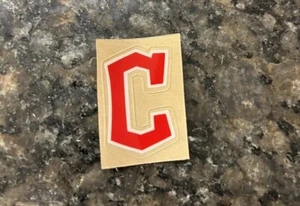 *MINI* Helmet Decal Cleveland Guardians for Mini Batting Batter Helmet Baseball - Picture 1 of 1