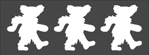1- 3x8 inch Stencil, (VO-75) Border Dancing Bear (6mil)***** - Picture 1 of 2