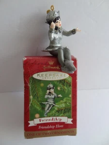 Hallmark Keepsake Ornament FRIENDSHIP Friendship Elves 2001 - Picture 1 of 5