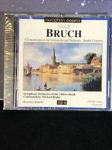 Max Burch Aurophon Classics 1989 Violoncello Orchestra Double Concerto New - Picture 1 of 2