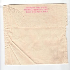 40 Vintage WWI Muslin Red Cross Bags - Collectibles & Crafts - 5x5 - Homefront - Picture 1 of 9