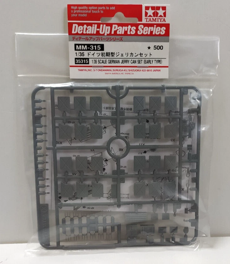 Tamiya 1/35 Militare Serie Miniatura 315 Jerry Can Set Early Type 197177