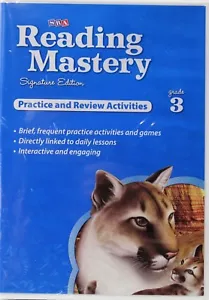 SRA READING MASTERY Signature Edition Practice & Review Activites Grade 3 CD-ROM - Picture 1 of 2