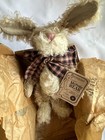 BOYDS EDITH Q. HARINGTON - ORIGINAL MOHAIR BEAR COLLECTION Bunny Rabbit NEW