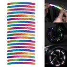 Enhance Visibility Enhance Safety Multicolor Reflective Stickers (20 Pack)