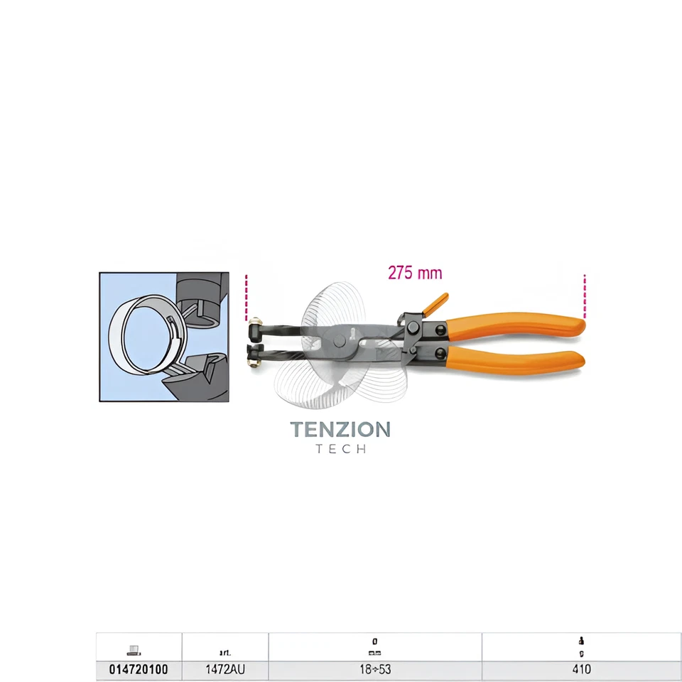 Pinza Automatica Per Anelli Stringitubo - Beta 1472AU