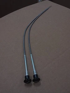 2 EACH CHOKE CABLES UNIVERSAL LAWN MOWER GENERATOR F39-2 CP4B10 - Picture 1 of 2