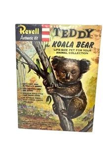 REVELL Authentic Kit THE KOALA BEAR Animal SUPER RARE 1958 Sealed New Vintage - Picture 1 of 14