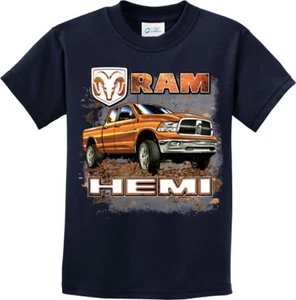 Kids Dodge T-shirt Ram Hemi Truck - Picture 1 of 25