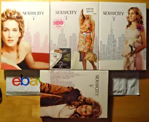 Lote 4 Temporadas DVDs Sexo en la Ciudad Temporadas 1 2 3 y 6 Sarah Jessica Parker - Imagen 1 de 3