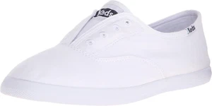 Keds Women's Chillax Twill Fashion Lightweight Slip On Sneakers, White, Sizes - Picture 1 of 16