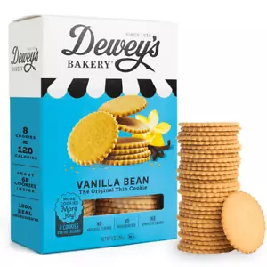 Dewey's Bakery Original dünne Kekse - Vanillebohne - 9oz - Bild 1 von 1