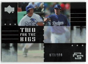 2007 Alex Gordon - Andy LaRoche Upper Deck Future Stars Two for the Bigs 873/999 - Picture 1 of 2