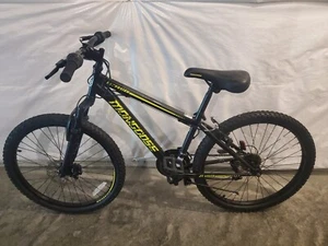 Mongoose Excursion Mountain Bike 24", 21 Speed - Black/Neon Green - Picture 1 of 7