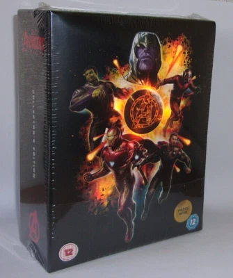 Avengers Endgame (3D+Blu-ray Steelbook) Marvel Light Up Box, Collector's Edition - Image 1 of 4