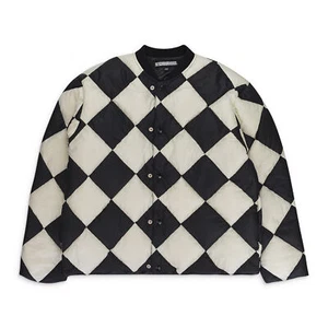 NWT NEIGHBORHOOD CHECKER DOWN JACKET SIZE M $635 - Picture 1 of 5