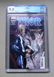 Thor #9 (Marvel 2020 series) CGC 9.8 (NM/M) Return of Donald Blake; Coipel cover - Picture 1 of 3