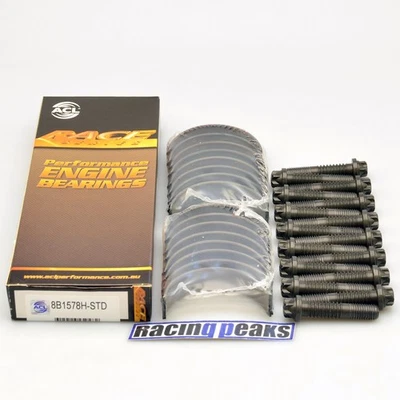 BMW S63B44 N63B44 M5 F10 F90 4.4 rod bearings bolts ACL Race 8B1578H-STD - Image 1 of 4