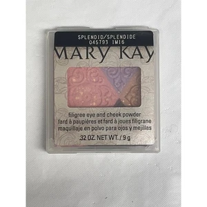 Mary Kay Filigree Eye and Cheek Powder - SPLENDID 045793 1M16 / .32oz / 9g NEW - Picture 1 of 5
