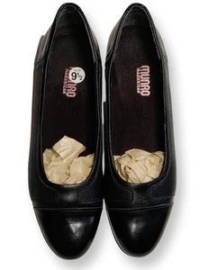 MUNRO AMERICAN WOMEN'S PUMPS SHOES SIZE 9.5 SLIP ON BLACK USA MADE 2in HEEL - Picture 1 of 6