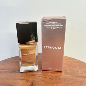 PATRICK TA Major Skin Hydra-Luxe Luminous Skin Perfecting Foundation Golden Neut - Picture 1 of 8